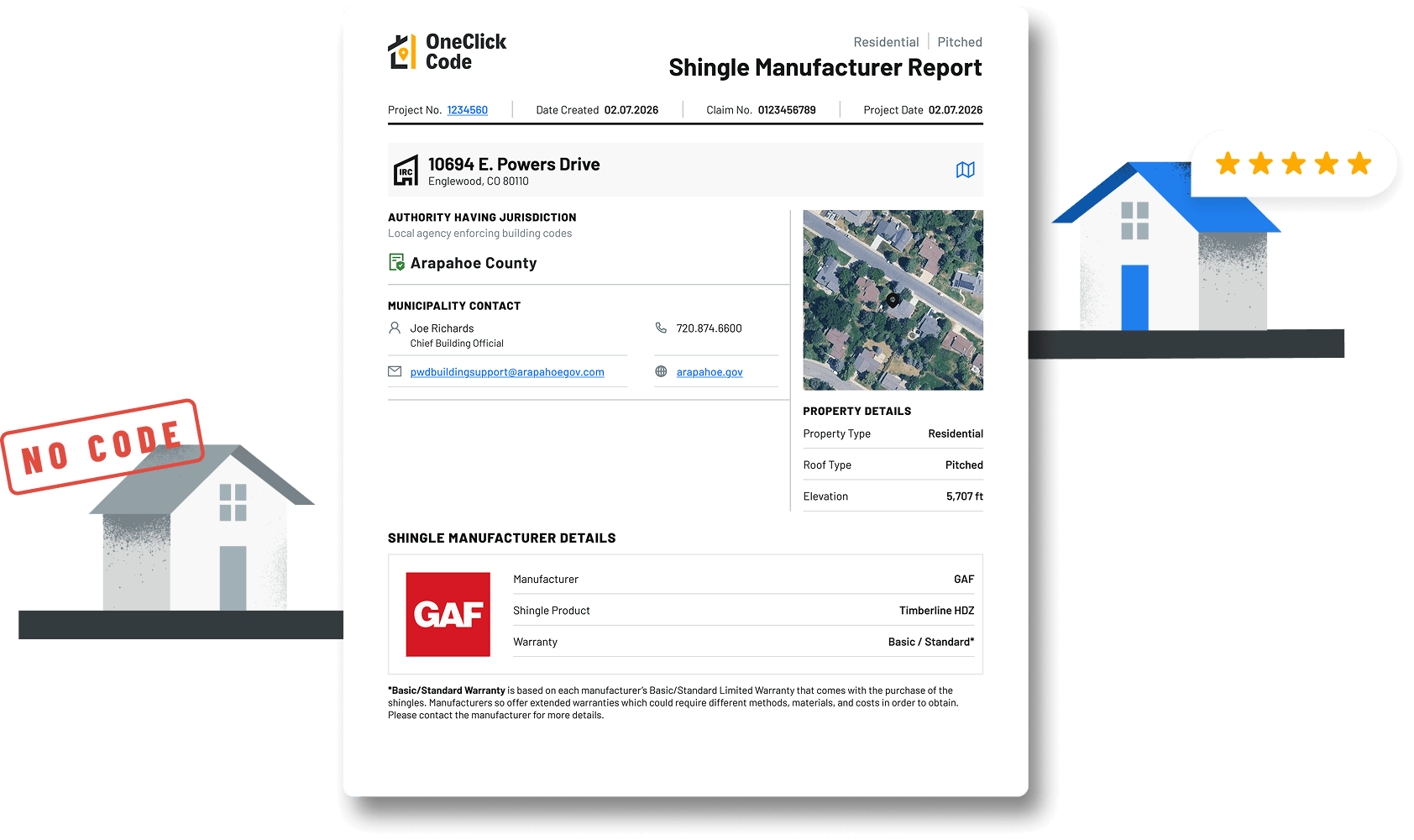 docobuyページ Roofing Requirements by Manufacturer | OneClick Code
